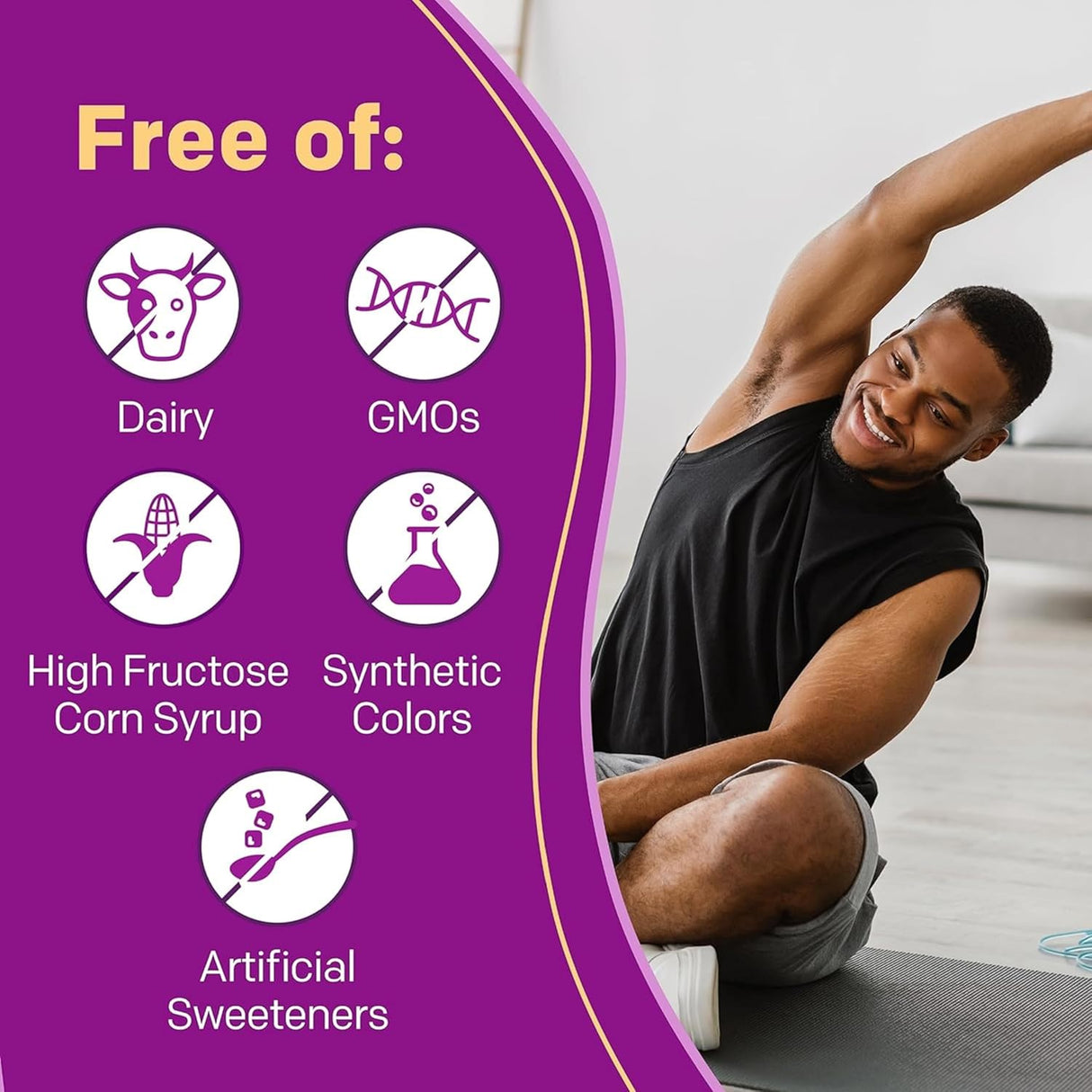 Suplementos fibra prebiótica diaria con vitaminas B