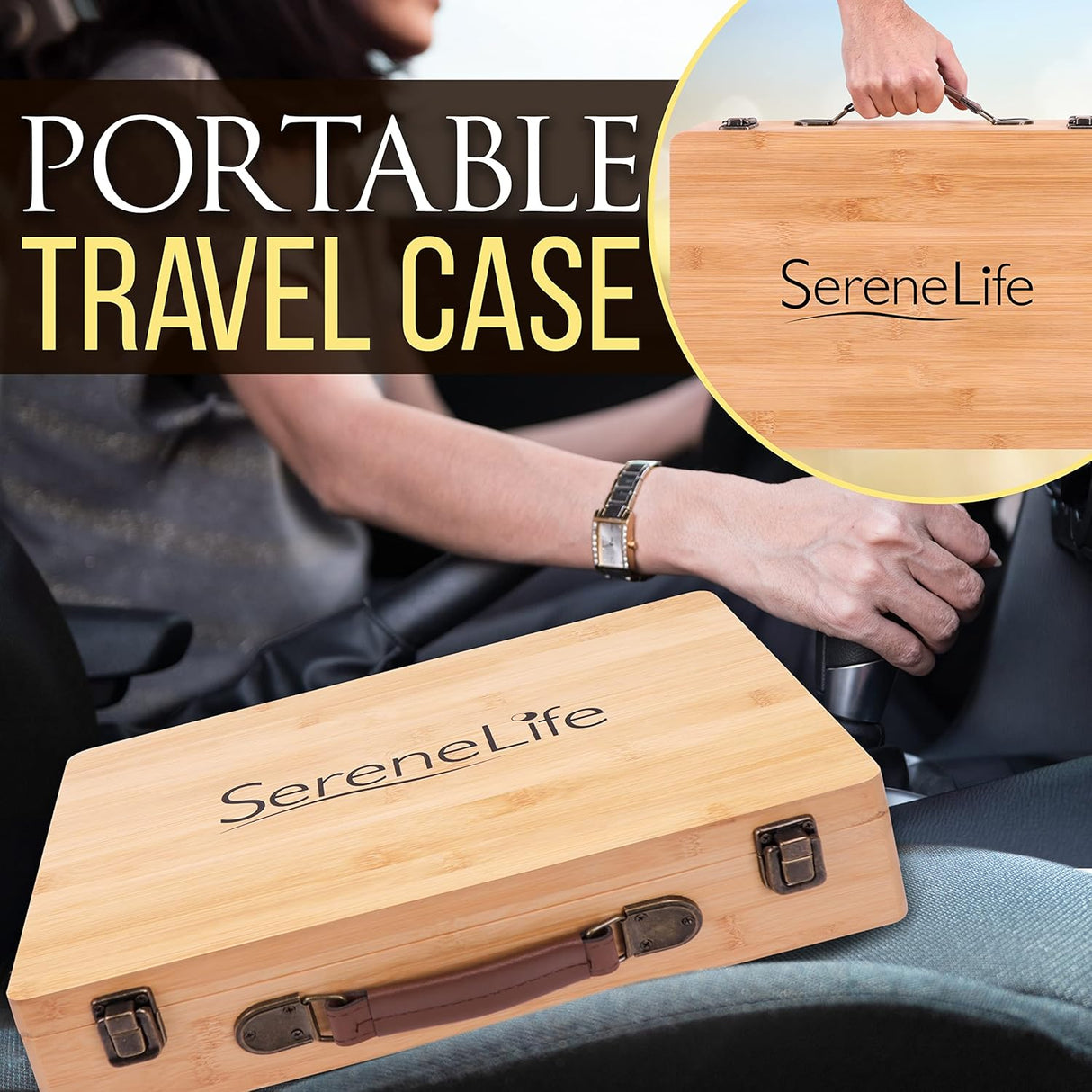 Piedras para Masajes Juego 12 SereneLife PSLMSGST65.5