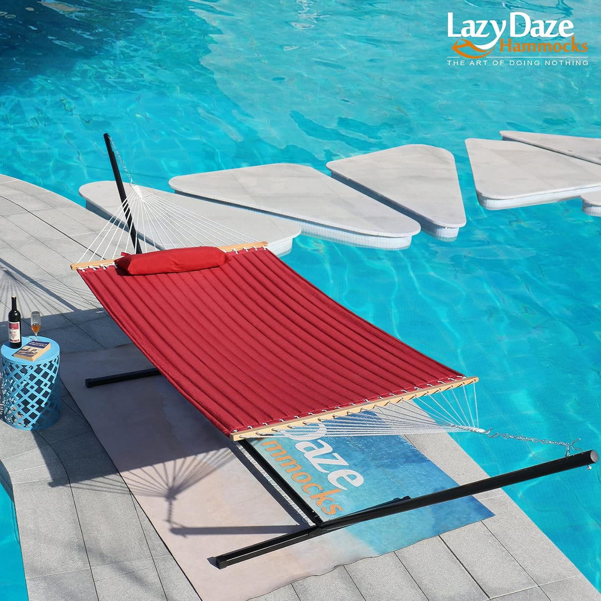 Hamaca Doble Acolchada Lazy Daze, 2 Personas, 450 LBS, HM003028-VC