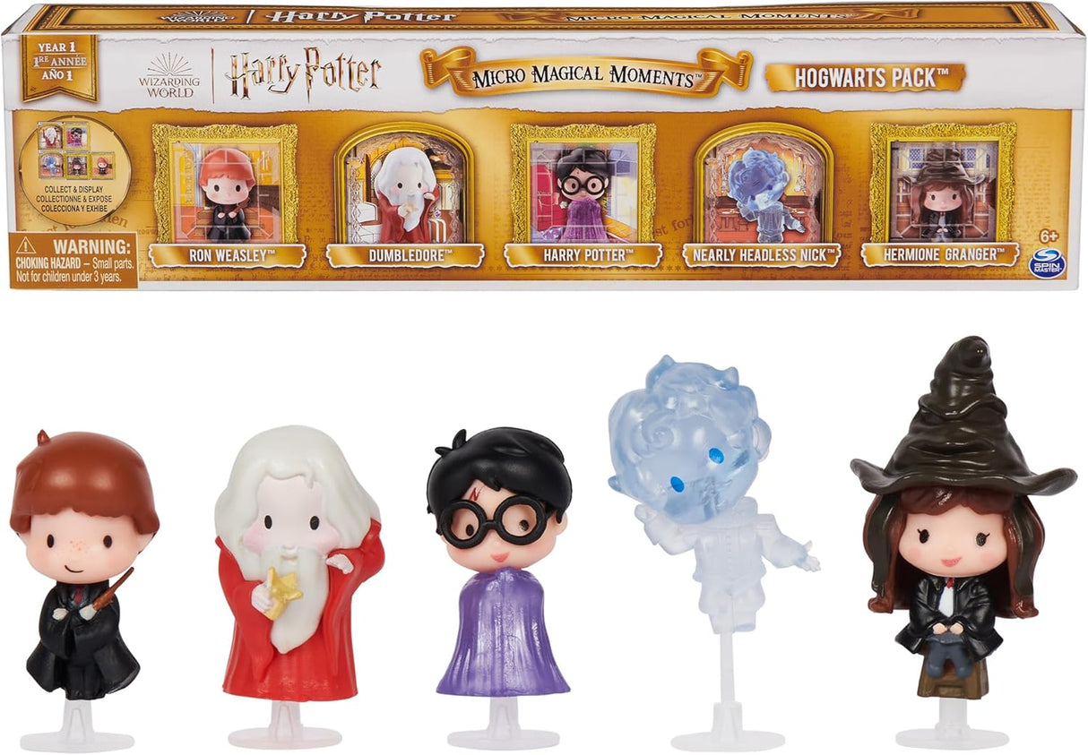 Figuras Miniaturas Mágicas Harry Potter 5-Pack, Exclusivo Amazon