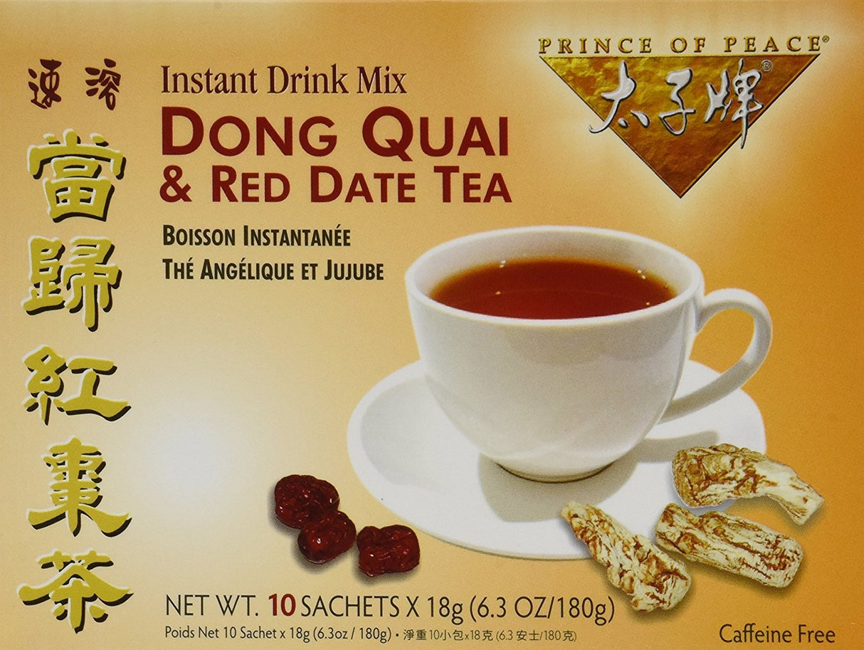 Suplemento Dong Quai & Red Date Juego de 10 bolsas de té 2u