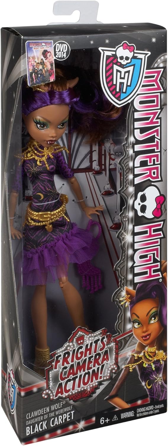 Muñeca Clawdeen Wolf Frights Camera Action de Monster High