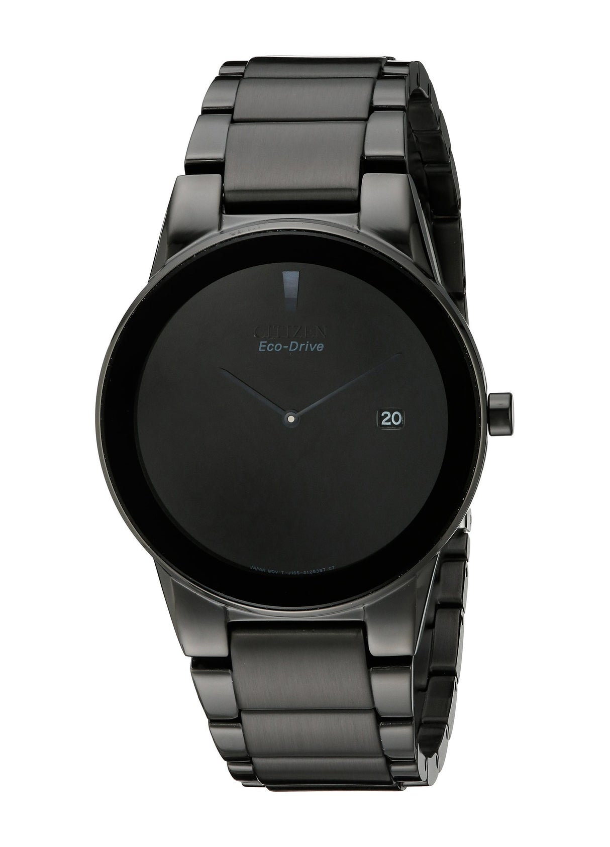 Reloj Citizen Eco-Drive negro Axiom con baño de iones