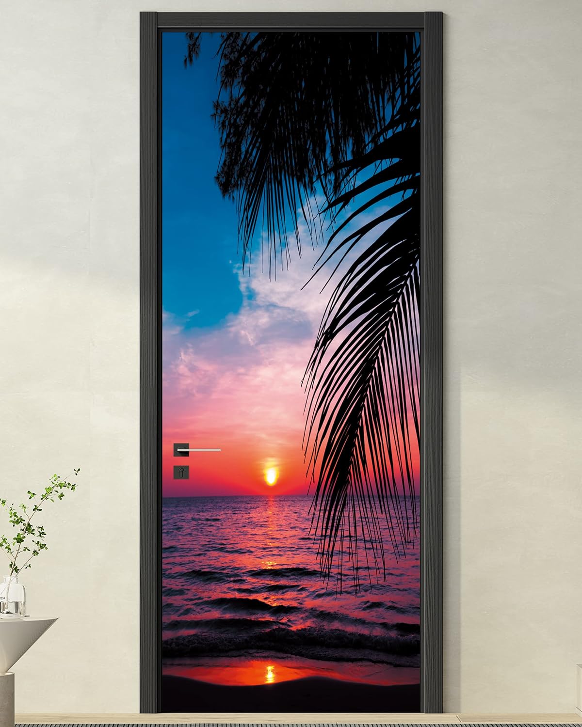 Pegatina de Puerta FLFK - Mural Removible 30.3 x 78.7 Set 2