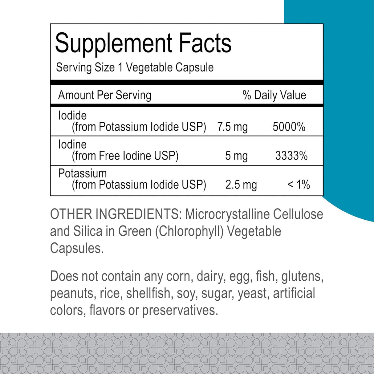 Suplementos Alimenticios de yodo para apoyar la salud