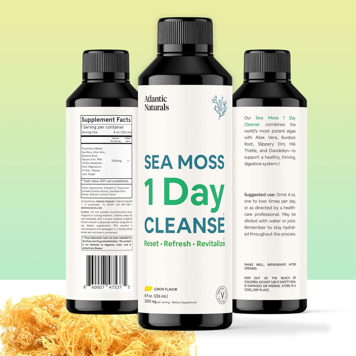 Suplementos Desintoxicación cuerpo completo Atlantic Naturals