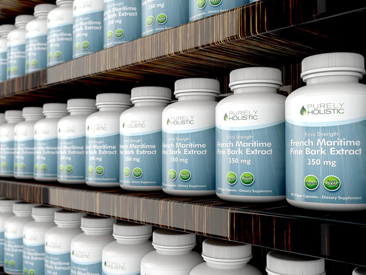 Suplementos Extracto de corteza de pino 350 mg - 180 cápsula