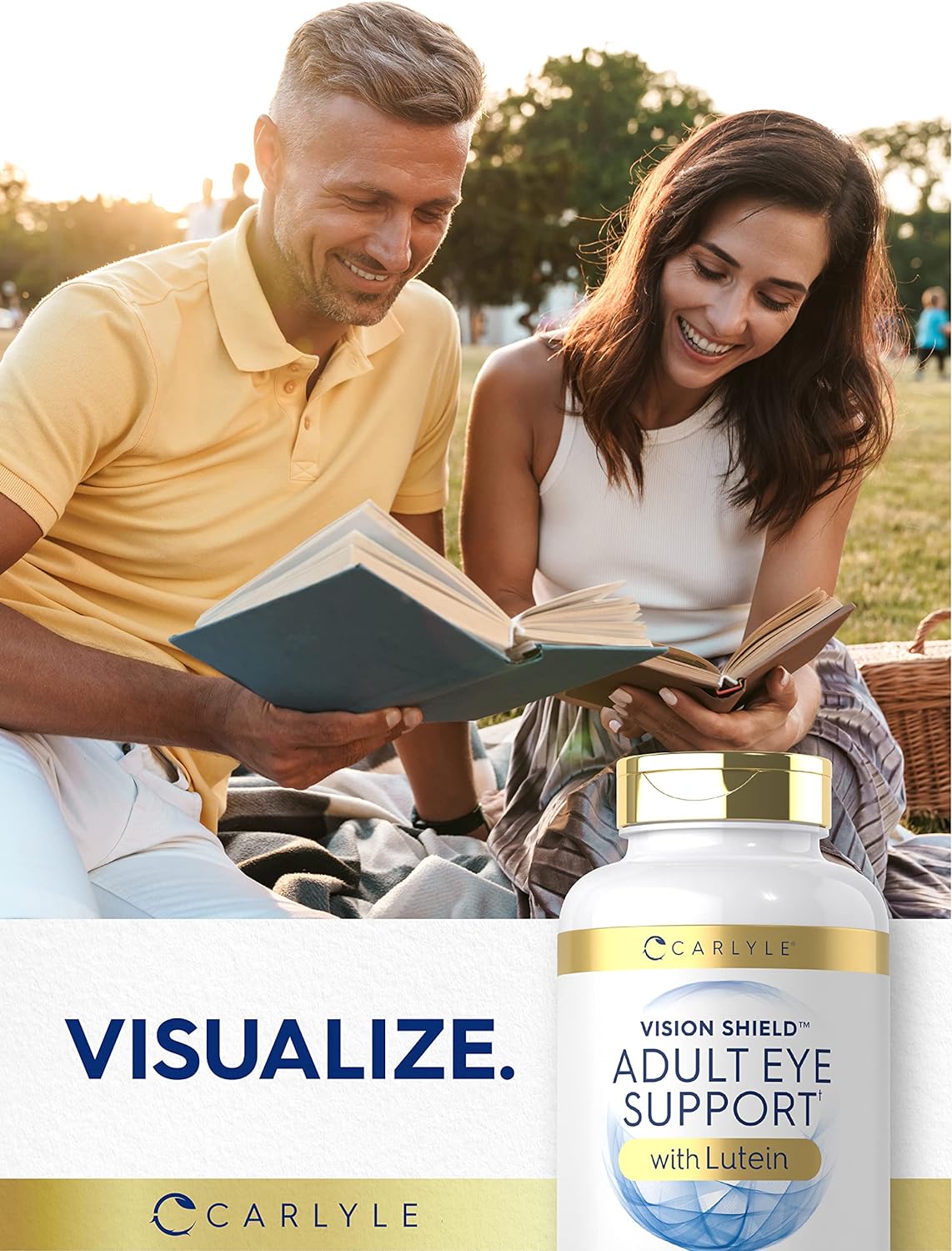 Soporte ocular para adultos 300 cápsulas Carlyle