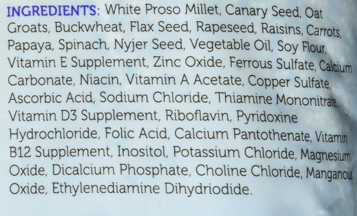 Sweet Harvest Comida para pájaros de aves