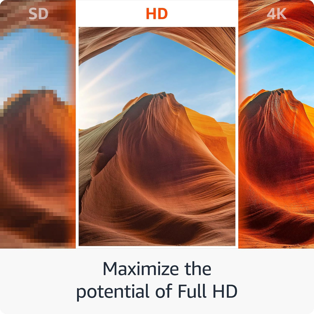 Amazon Fire TV Stick HD, streaming HD, control por voz, Alexa