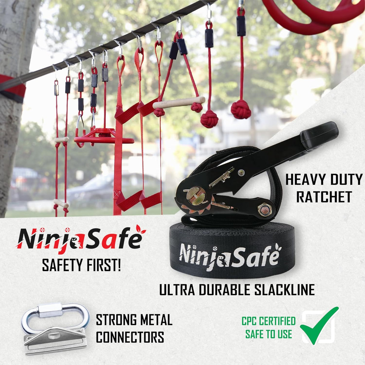 Curso de Obstáculos Ninja para Niños - Equipo Outdoor Warrior