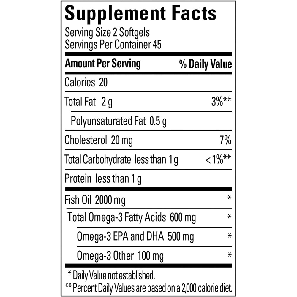 Suplementos Alimenticios Aceite de pescado cápsulas blandas