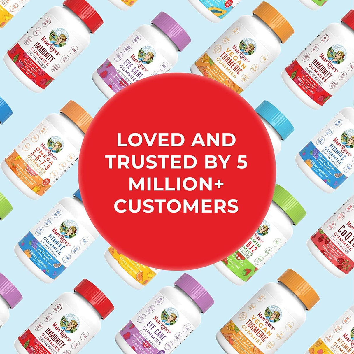 MaryRuth Organics Gomitas para dormir de 5 mg con L-teanina