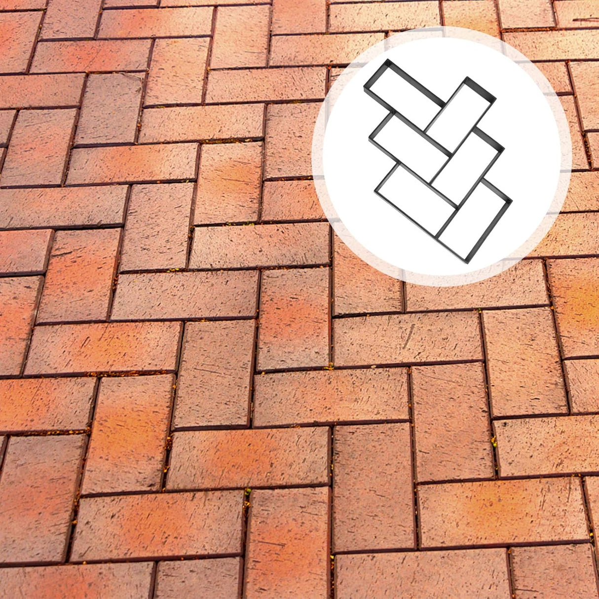 Moldes y Formas de Hormigón, Hexágono Reutilizable, Mode 9