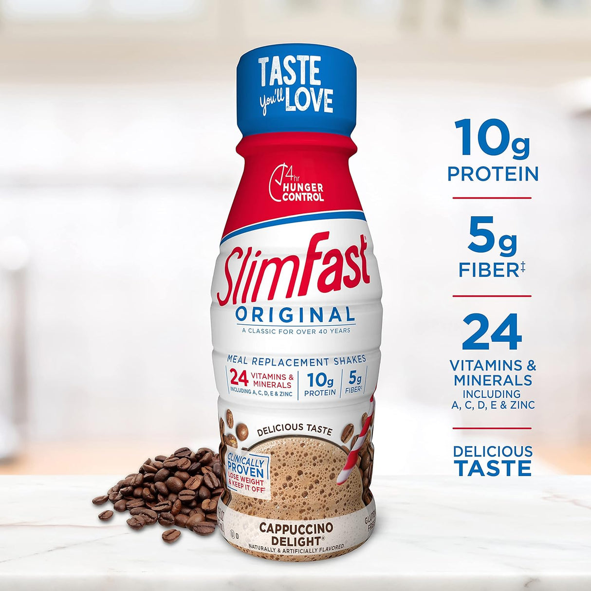 Suplementos Alimenticios Batido de reemplazo de comidas 4und