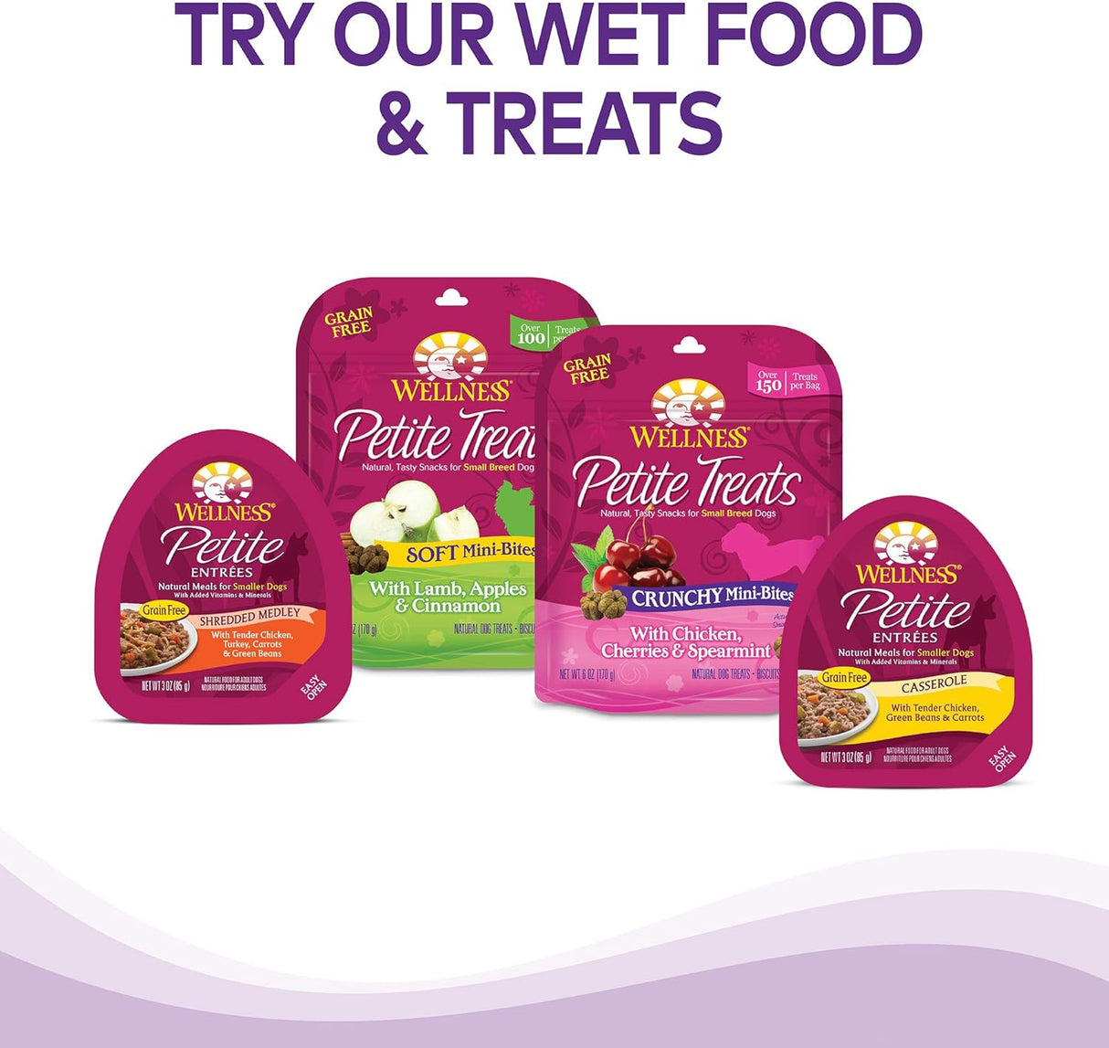 Alimento seco natural para perro de raza pequeña Wellness