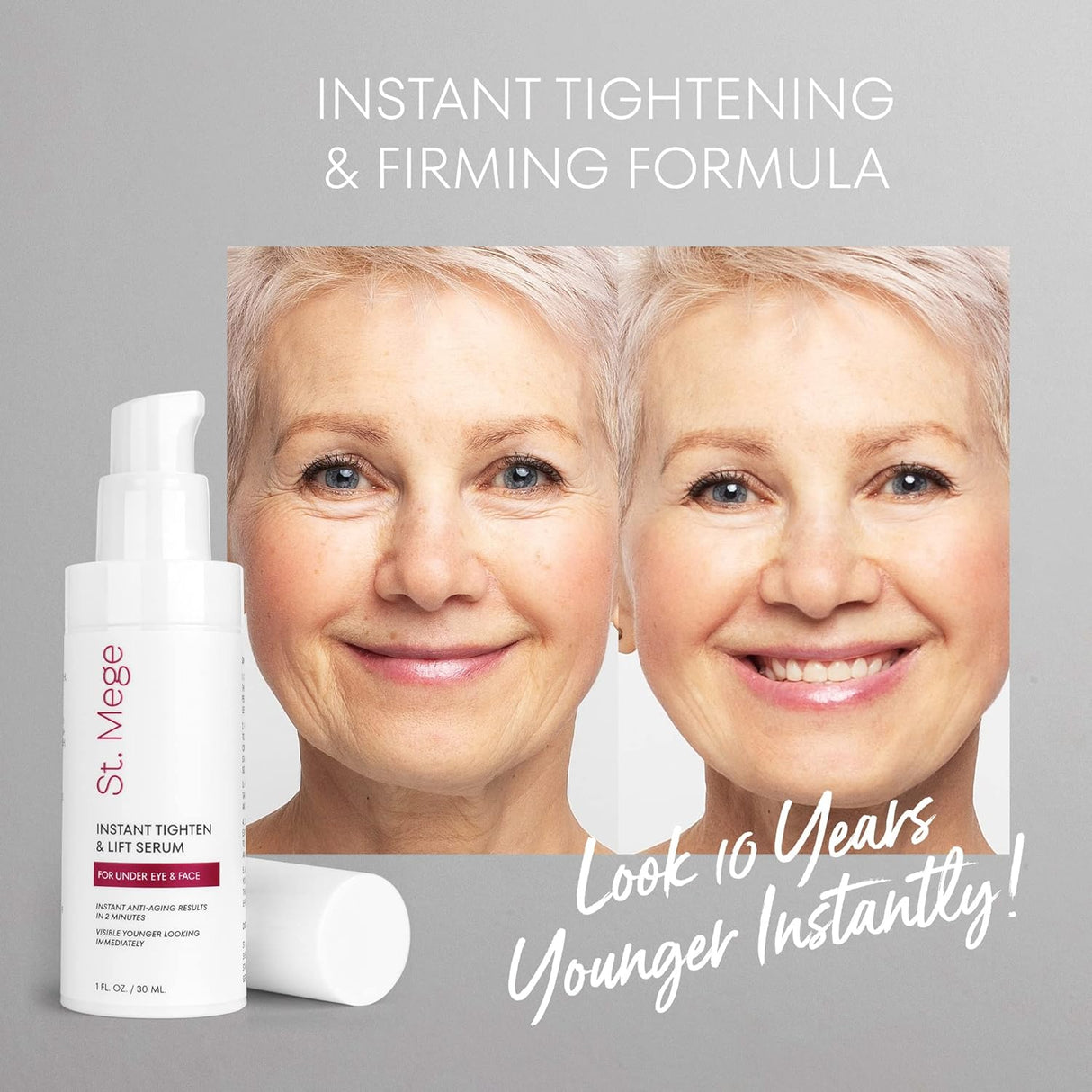 Crema de estiramiento facial instantáneo St. Mege