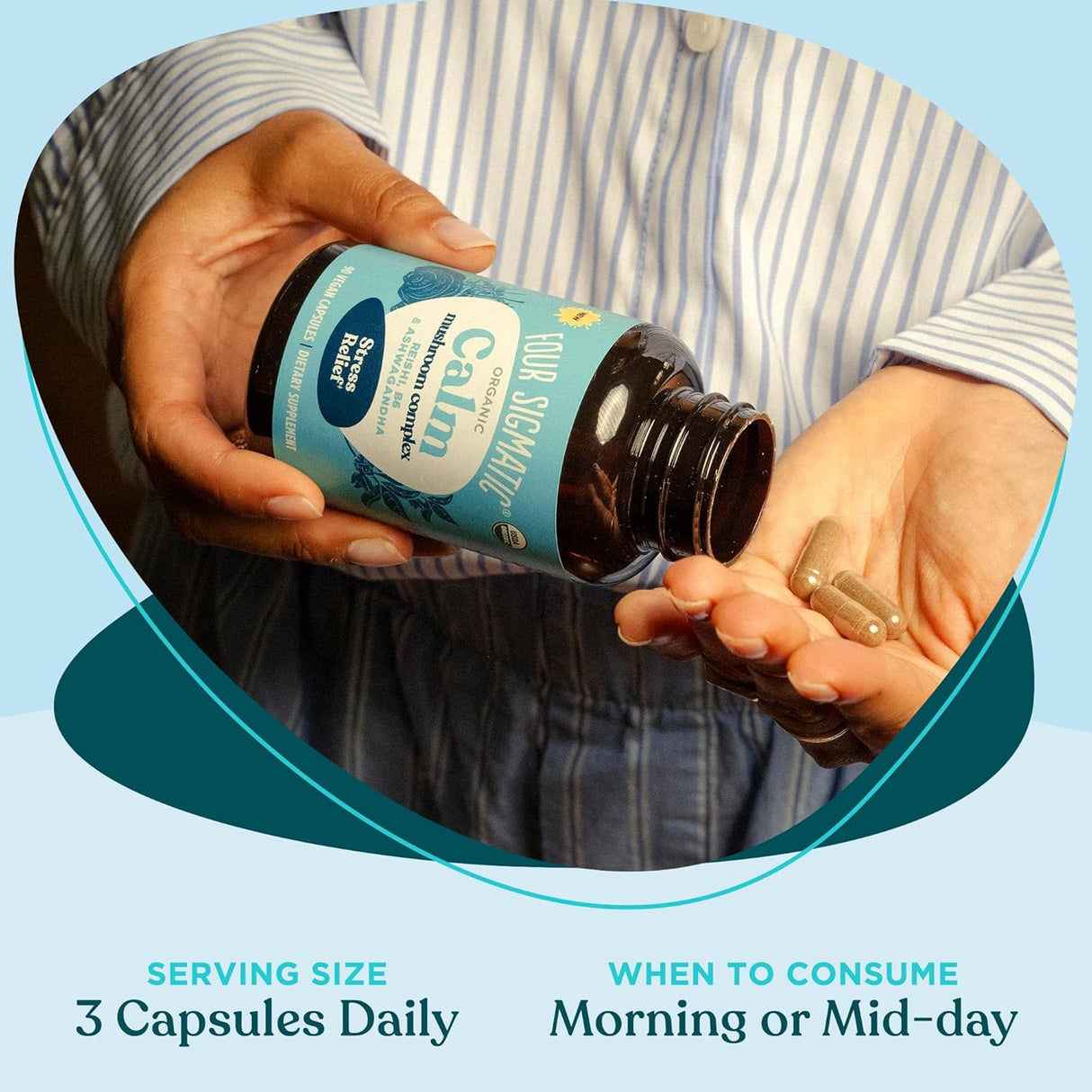 Suplemento calmantes vegano aliviar el estrés vitamina B6