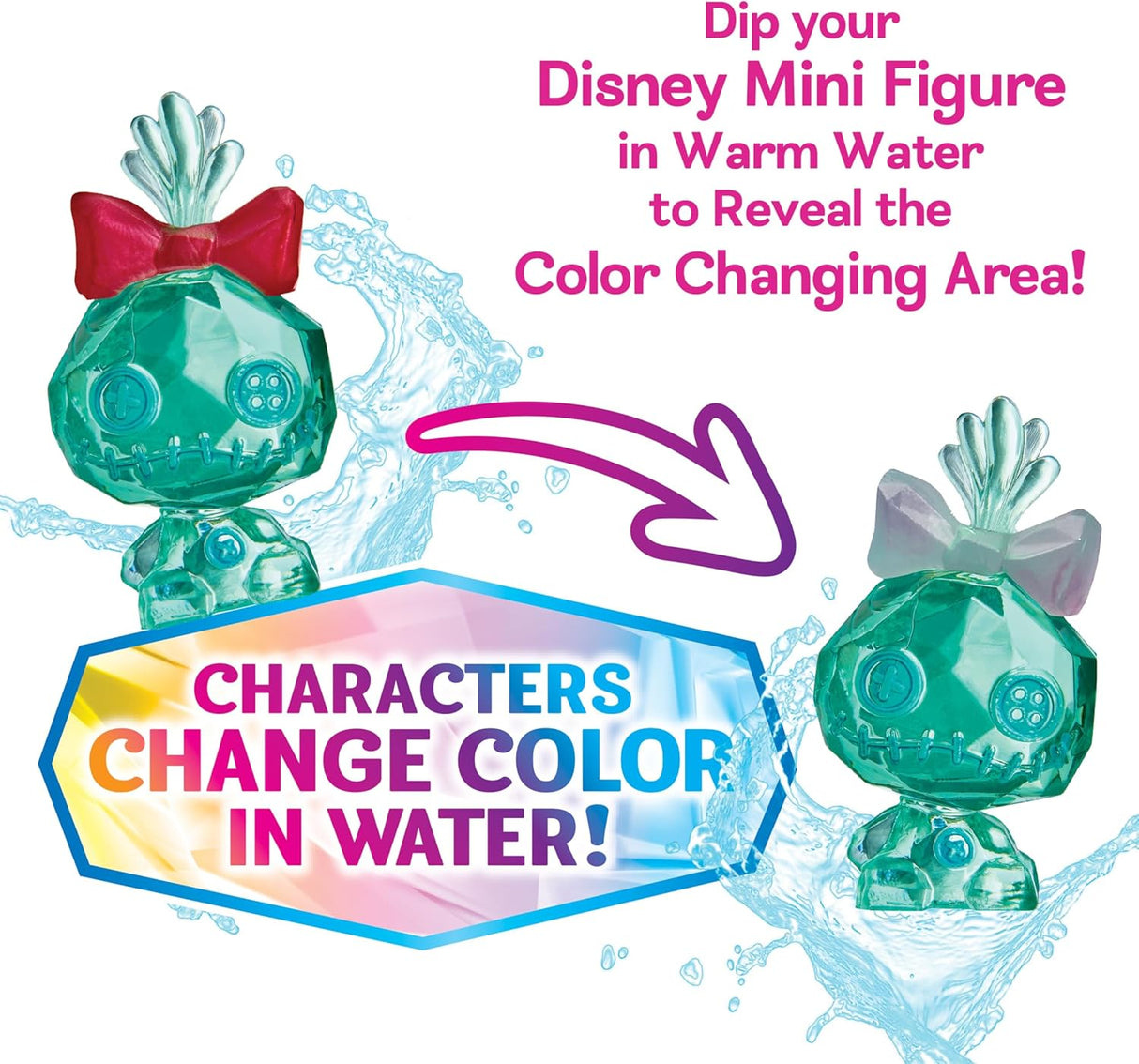 Figuras de Cristal Mini Cra-Z-Art, Sorpresa Disney Serie 1