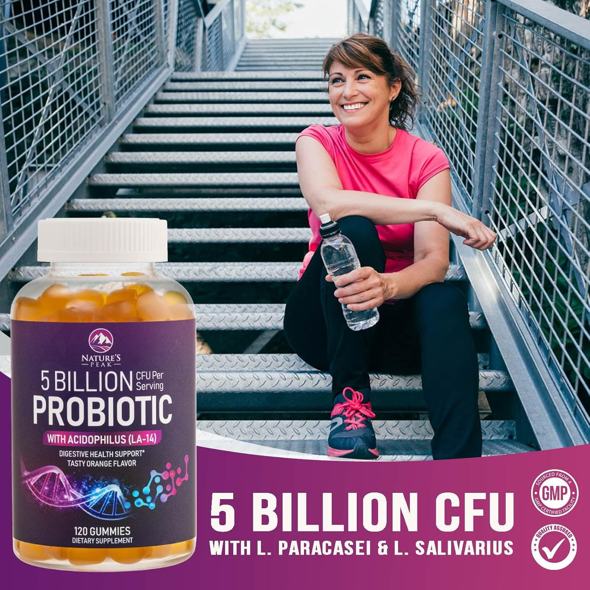 Probióticas diarias extra fuertes para mujeres y hombres