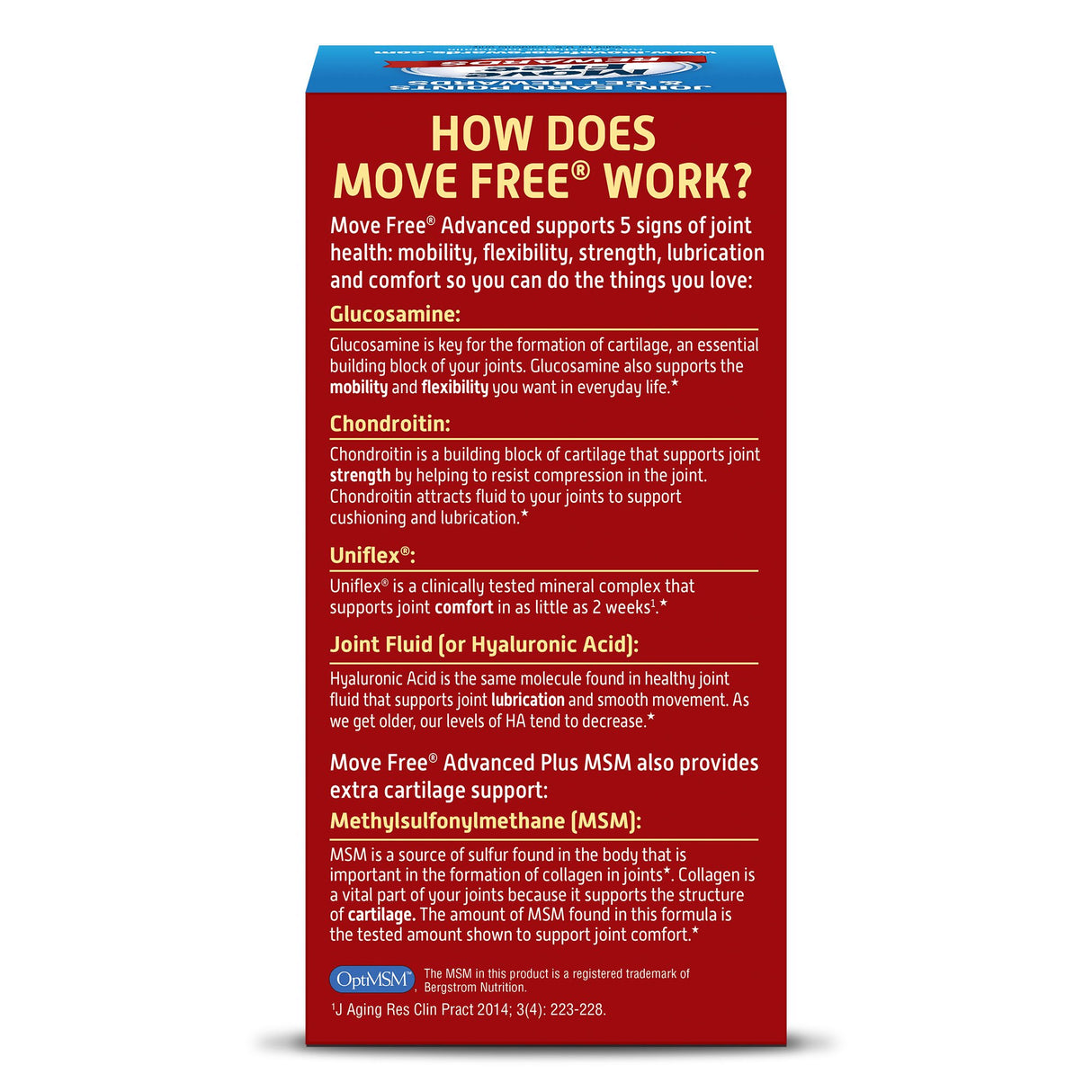 complemento para la salud de las articulaciones