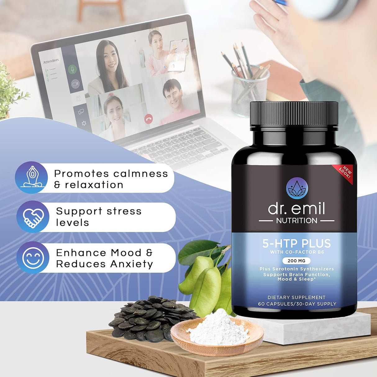 Suplementos Alimenticios sintetizadores de la serotonina