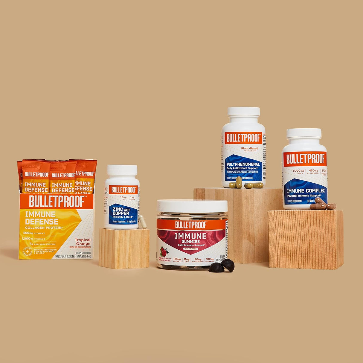 Suplemento Zinc con cápsulas de cobre estado de ánimo 60 un