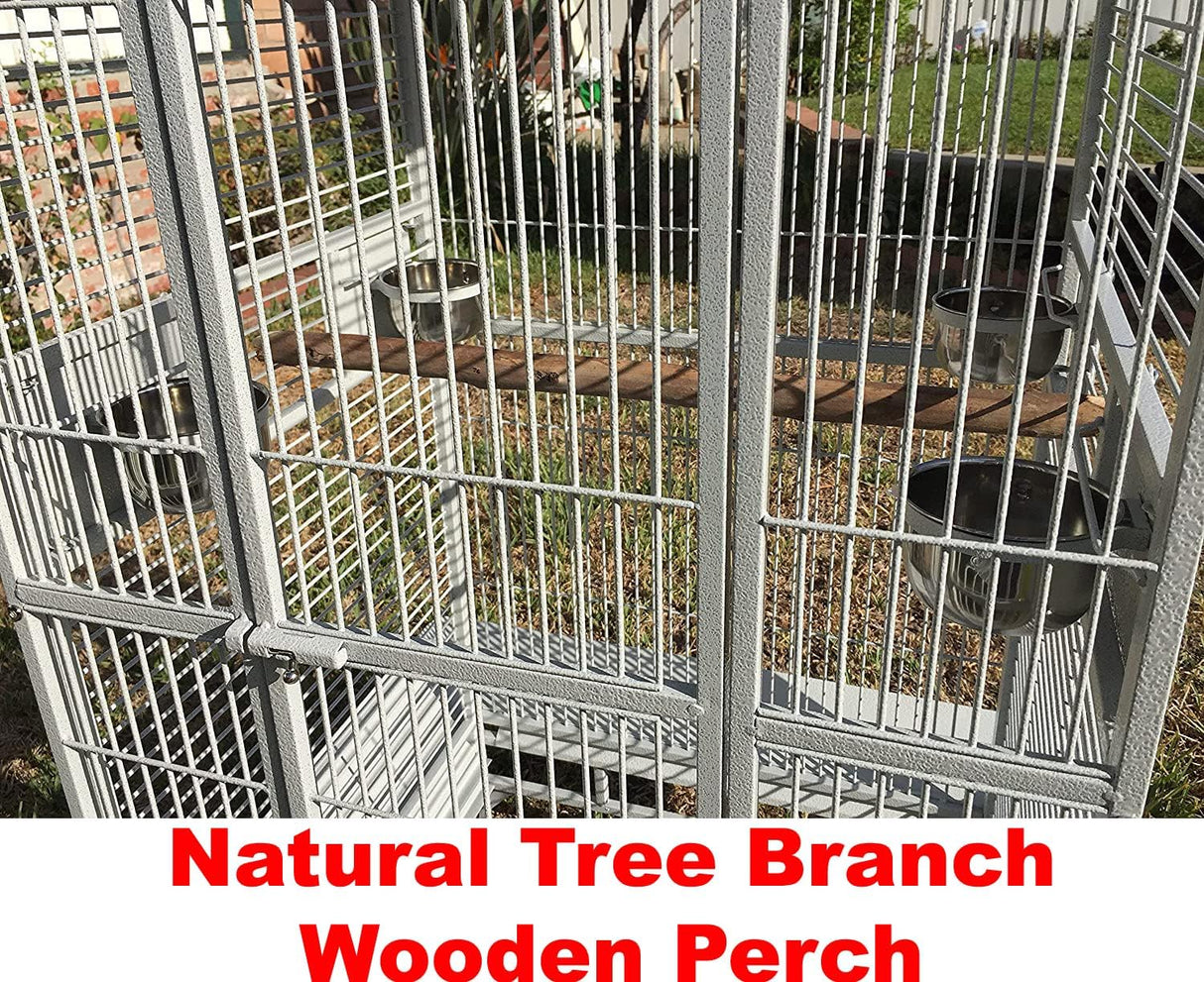 Jaula soporte abierto de hierro forjado incluye protector