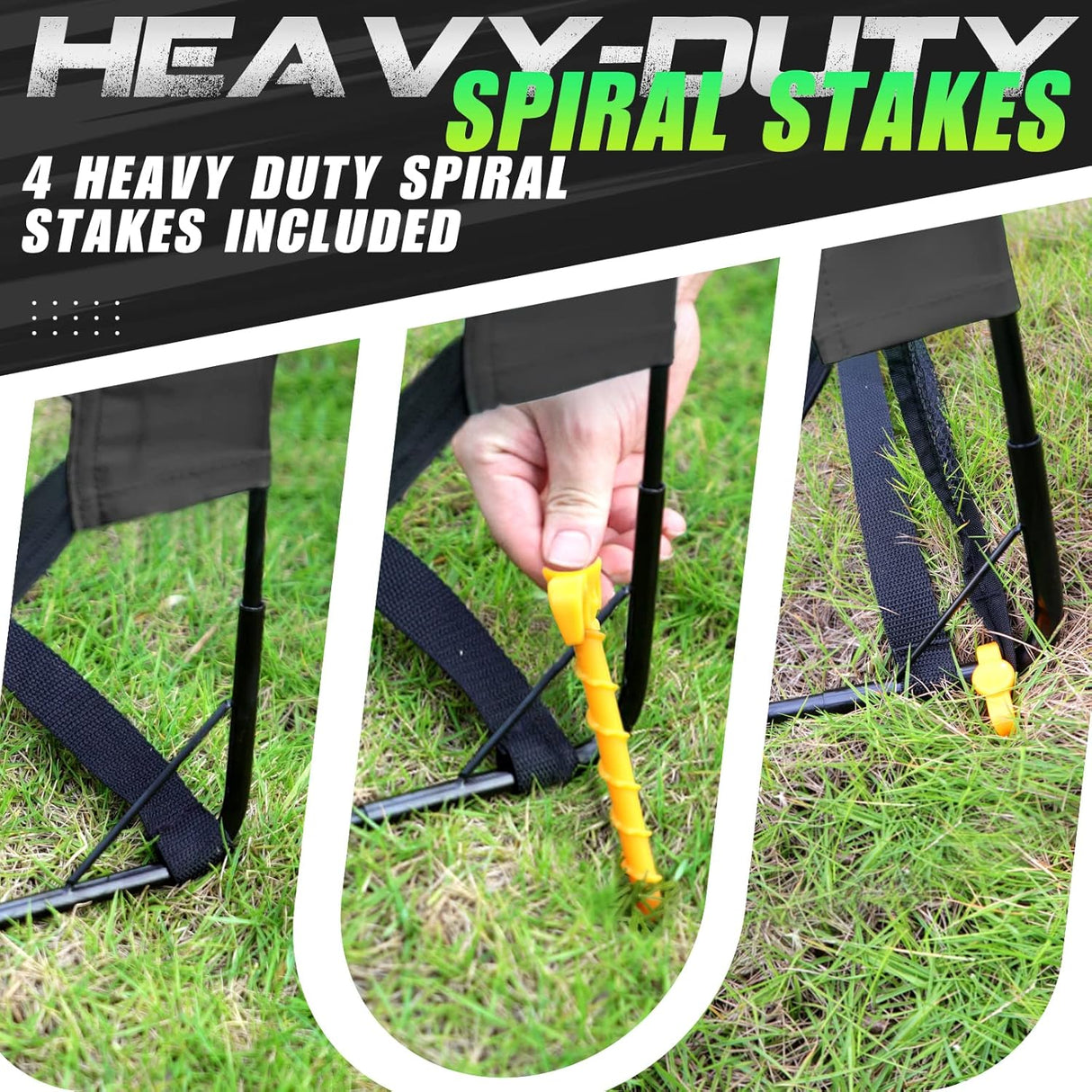 Porterias de futbol portatil y desarmable para niños