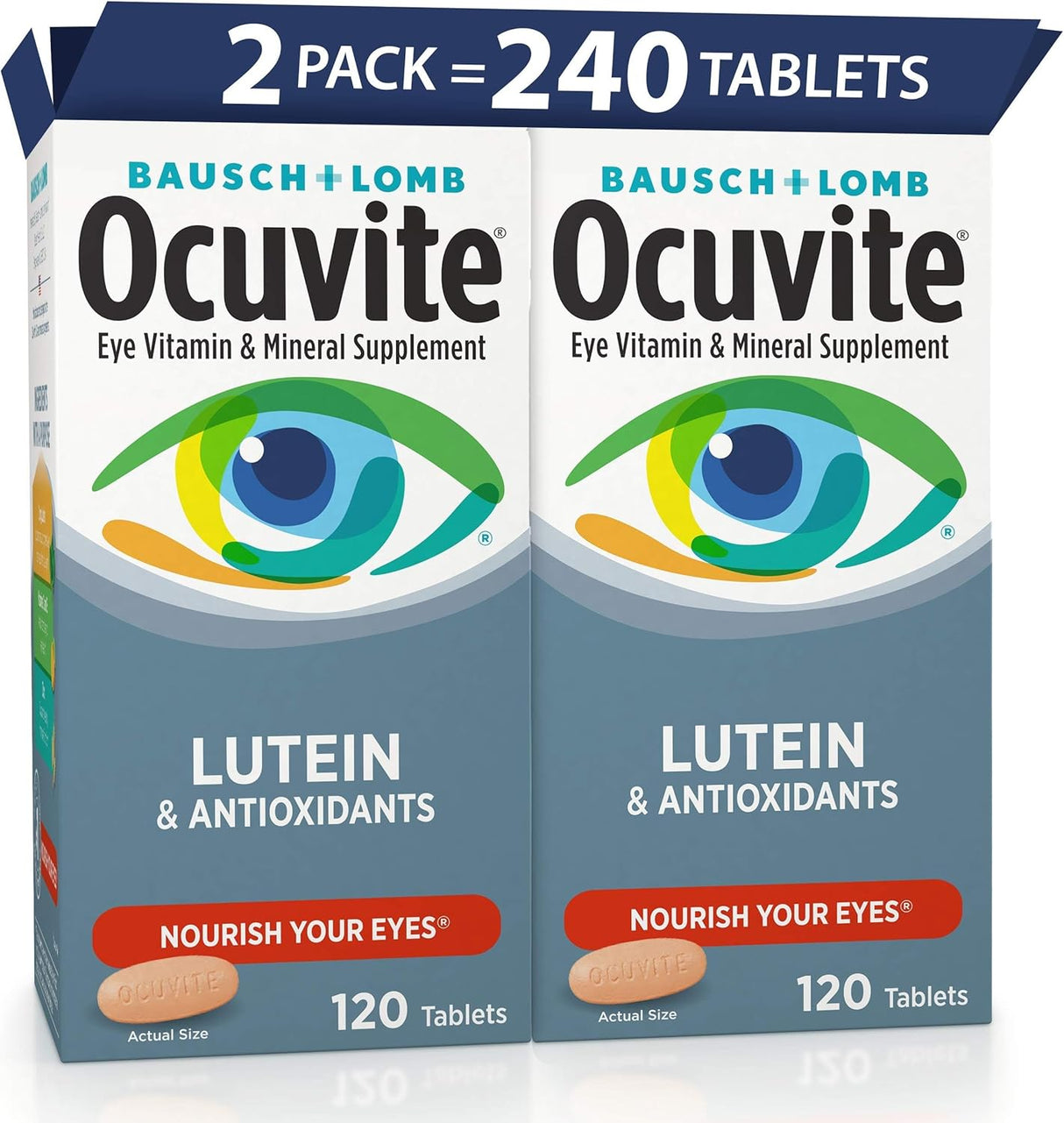 Suplemento vitamínico para ojos Bausch & Lomb Ocuvite 2,2