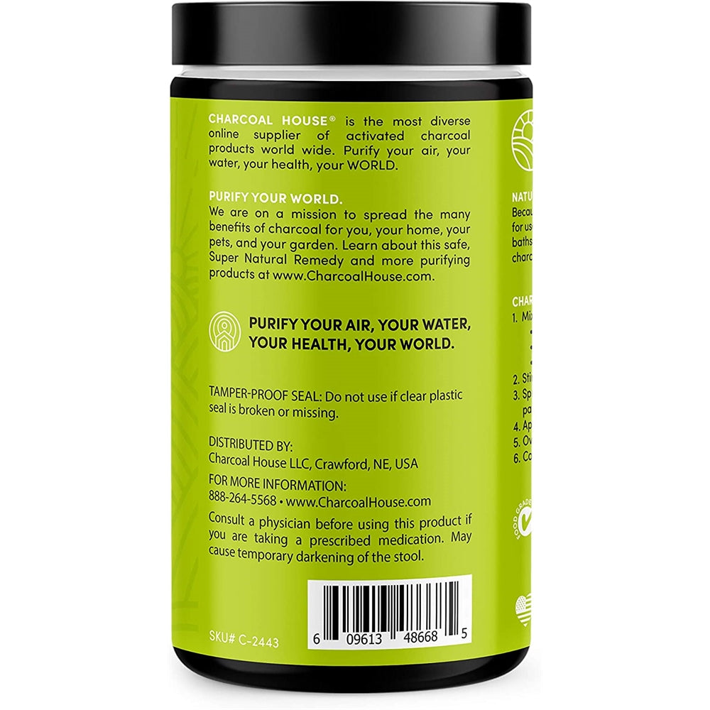 Suplementos Polvo de carbón activado de desintoxicación