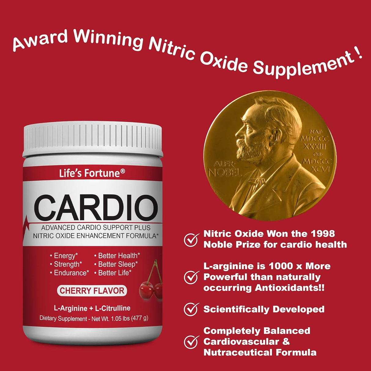 Suplementos Alimenticios dietético sabor cereza