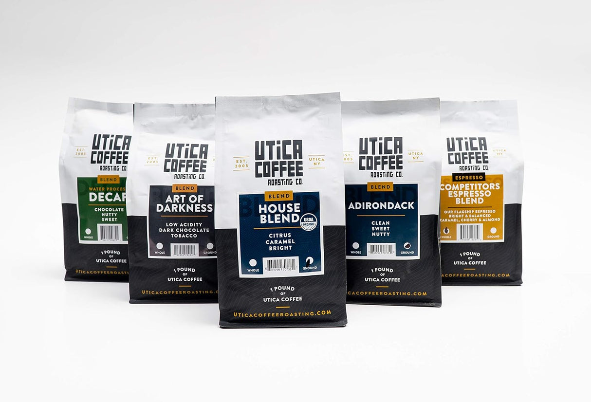 Café Molido Decaf Southern Pecan Utica Coffee 16 Oz Reclosable