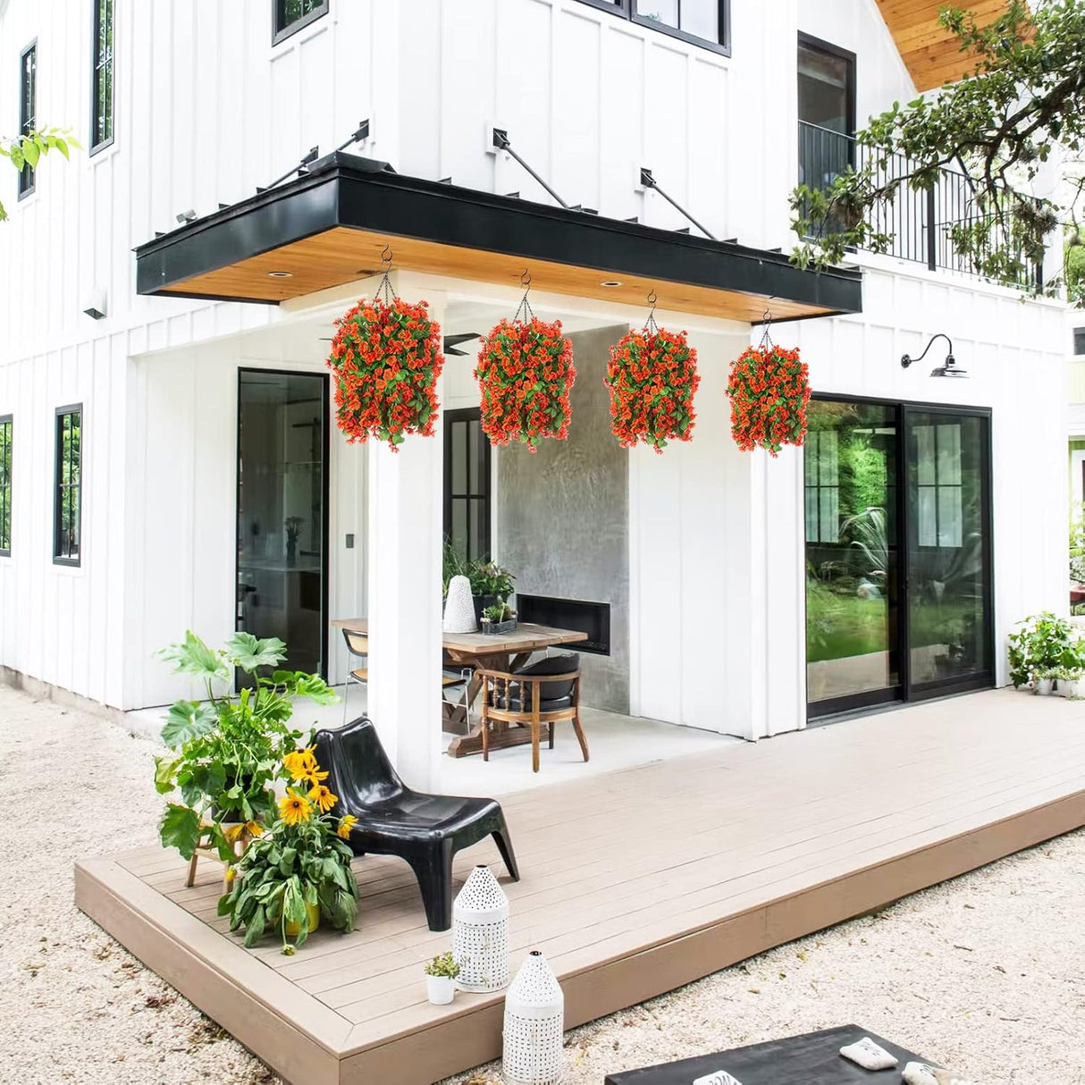 Arreglo Floral Artificial en Cesta de 12 pulgadas, Modelo: 1234