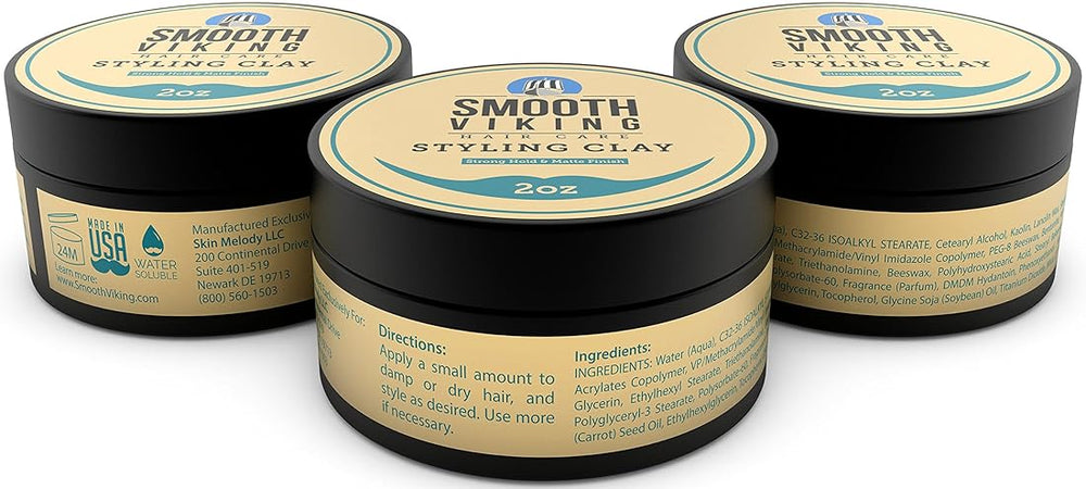 Hair Styling Clay para hombres - Crema moldeadora flexible