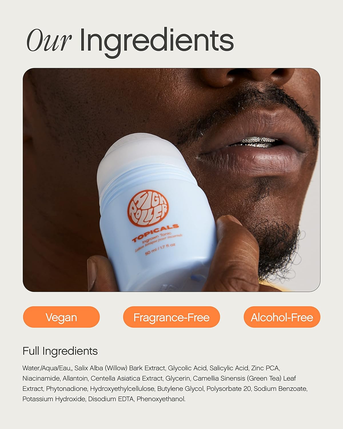 Tónico Topicals para el cabello encarnado