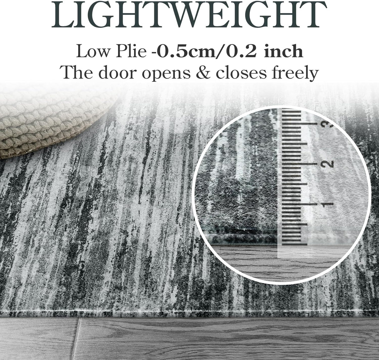 Alfombra moderna degradado para sala de estar Lahome