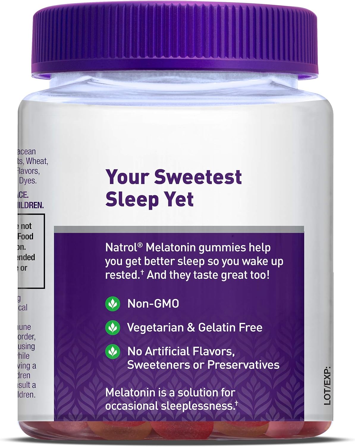 Natrol 90 gomitas con sabor a fresa