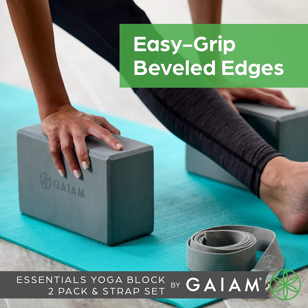 Bloque Yoga Gaiam Eva Antideslizante Soporte