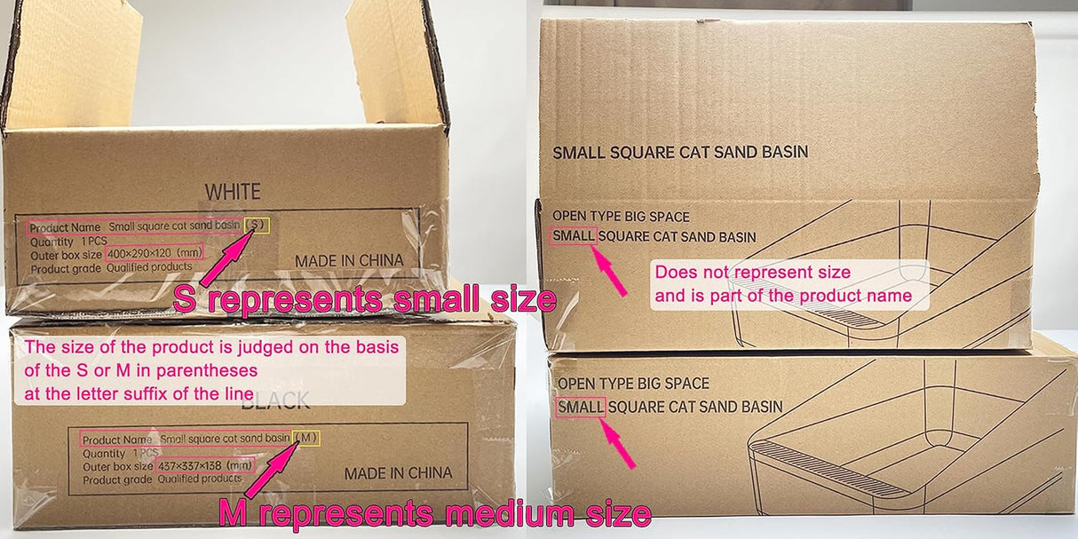 Caja de arena abierta que evita fugas de arena