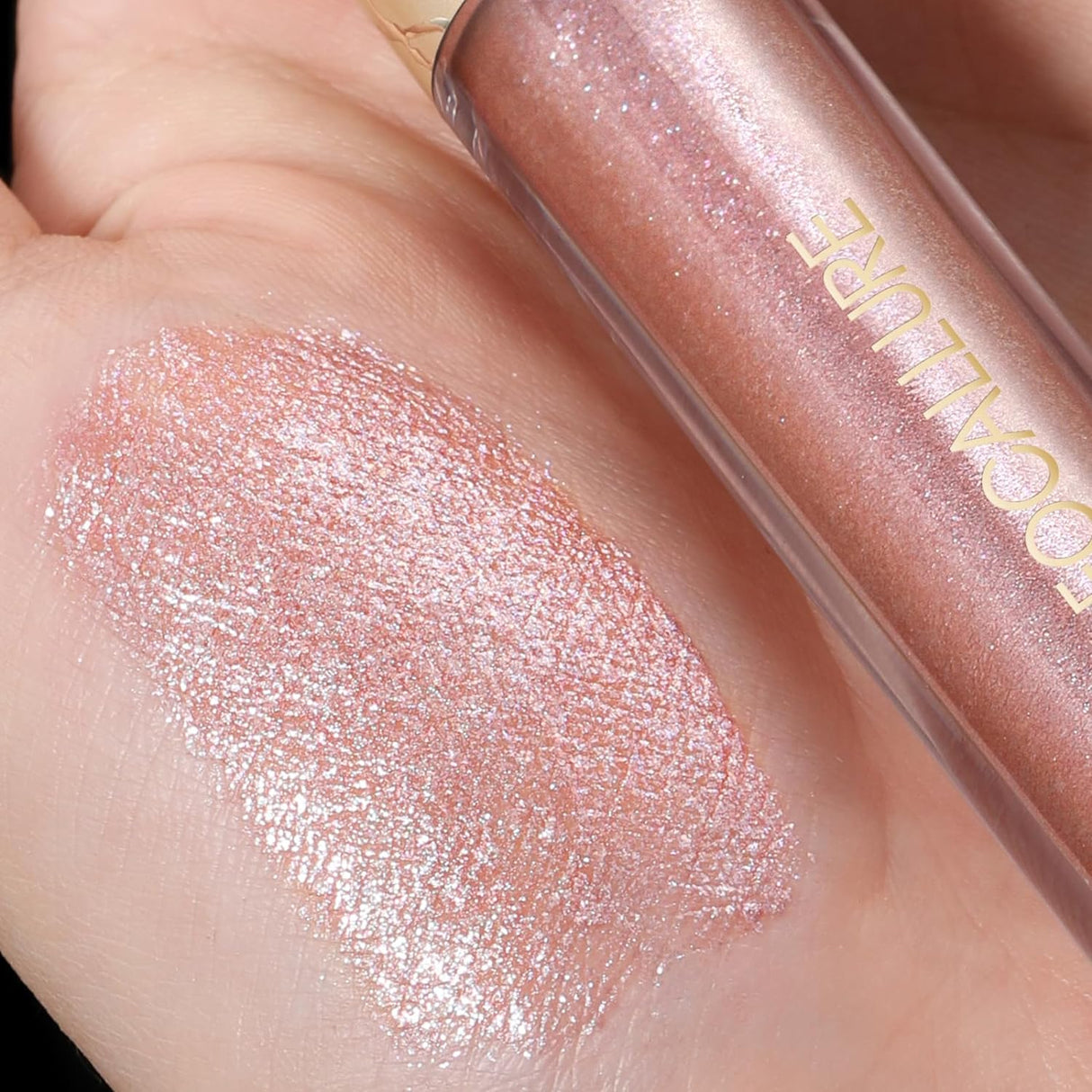 Lipstick líquido metalizado, larga duración e impermeable