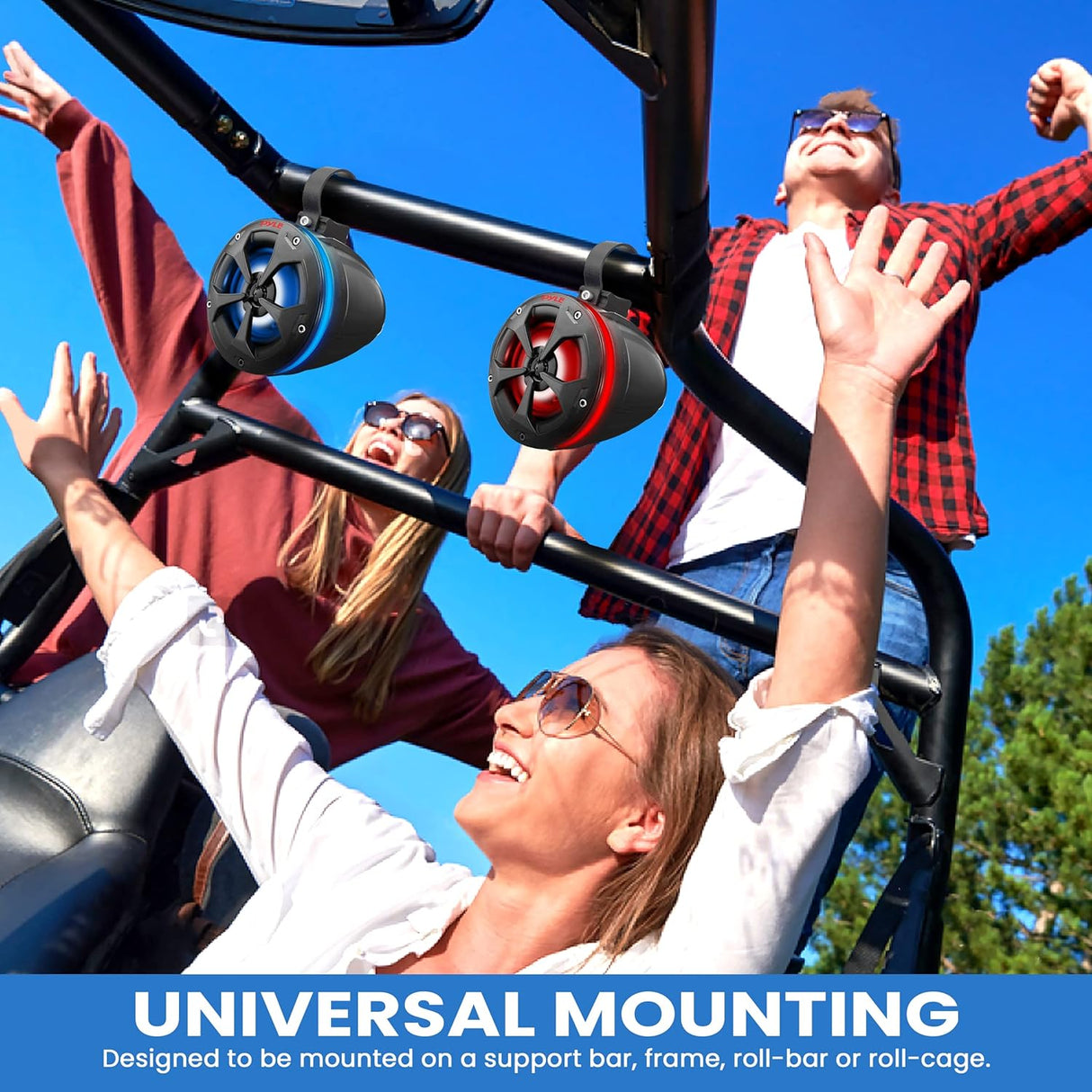 Parlantes todoterreno impermeables PYLE PLUTV47R