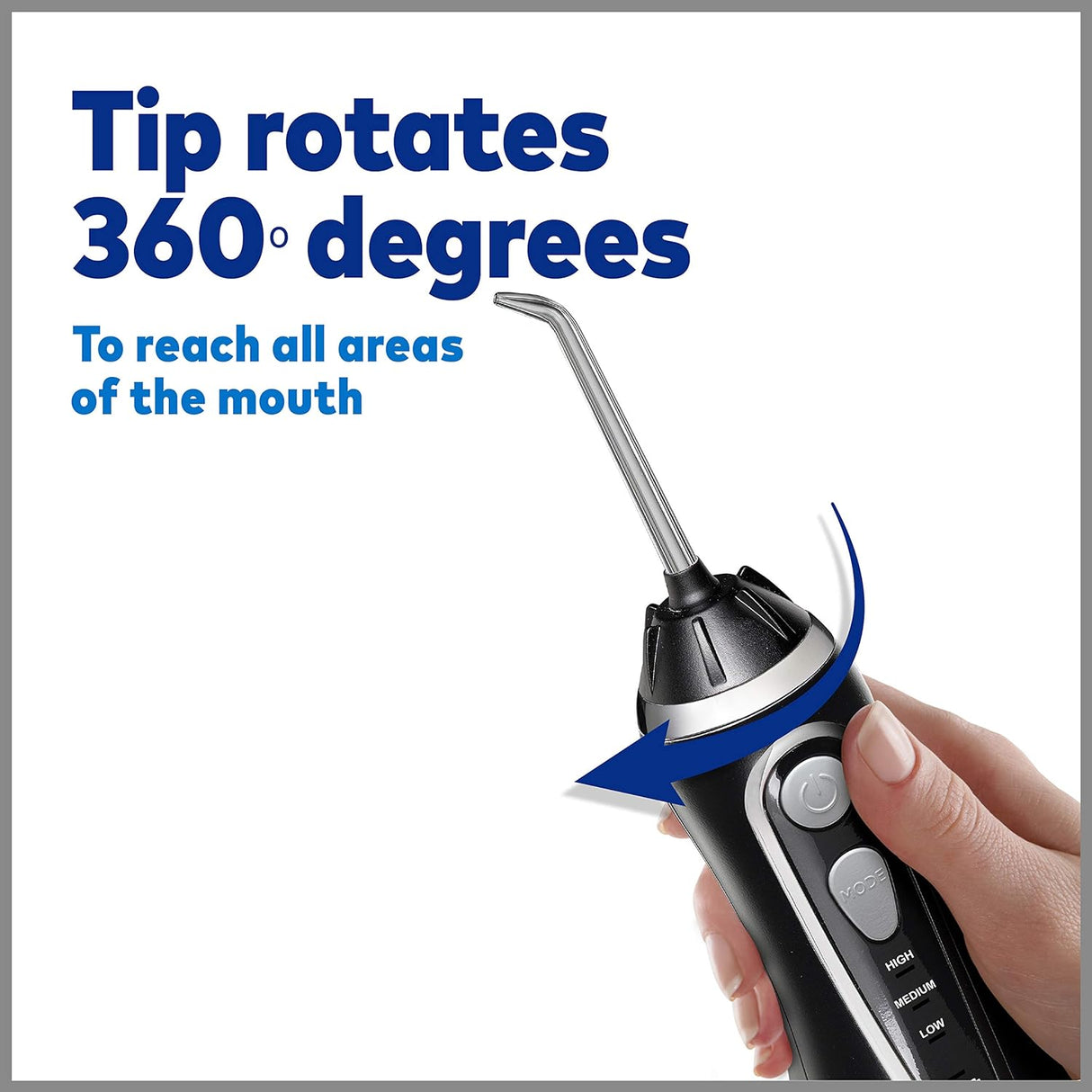 Irrigador bucal avanzado sin cable