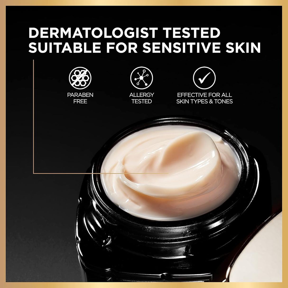 Crema antienvejecimiento de medianoche reduce las arrugas