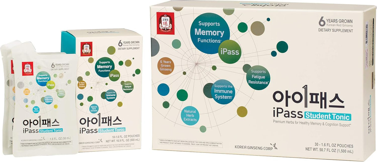 Suplemento CheongKwanJang Extracto de ginseng rojo coreano