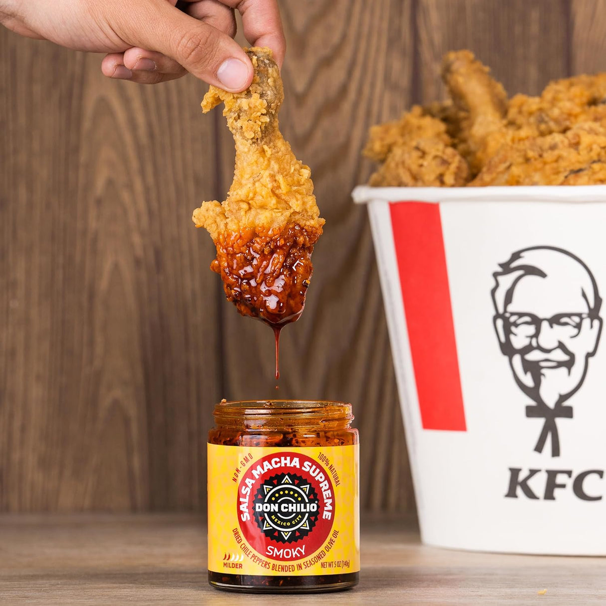 Salsa Macha Don Chilio, Aceite de Chile Ahumado, 5 oz.