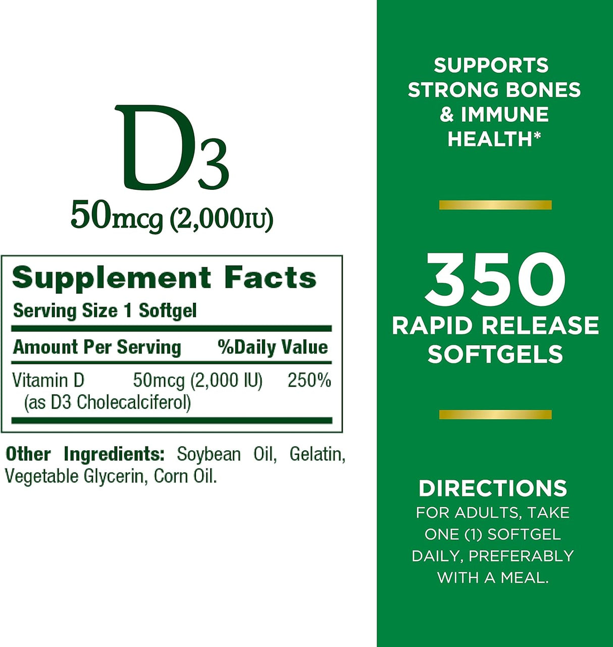 Suplementos Alimenticios Vitamina D apoyo inmunológico