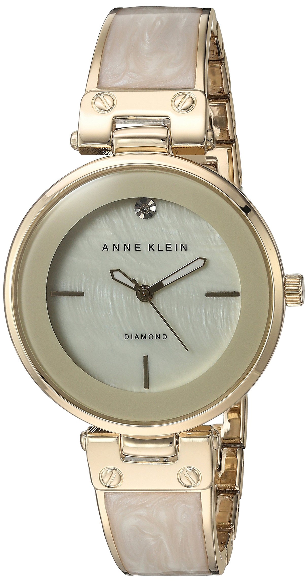 Reloj para mujer con esfera de diamantes
