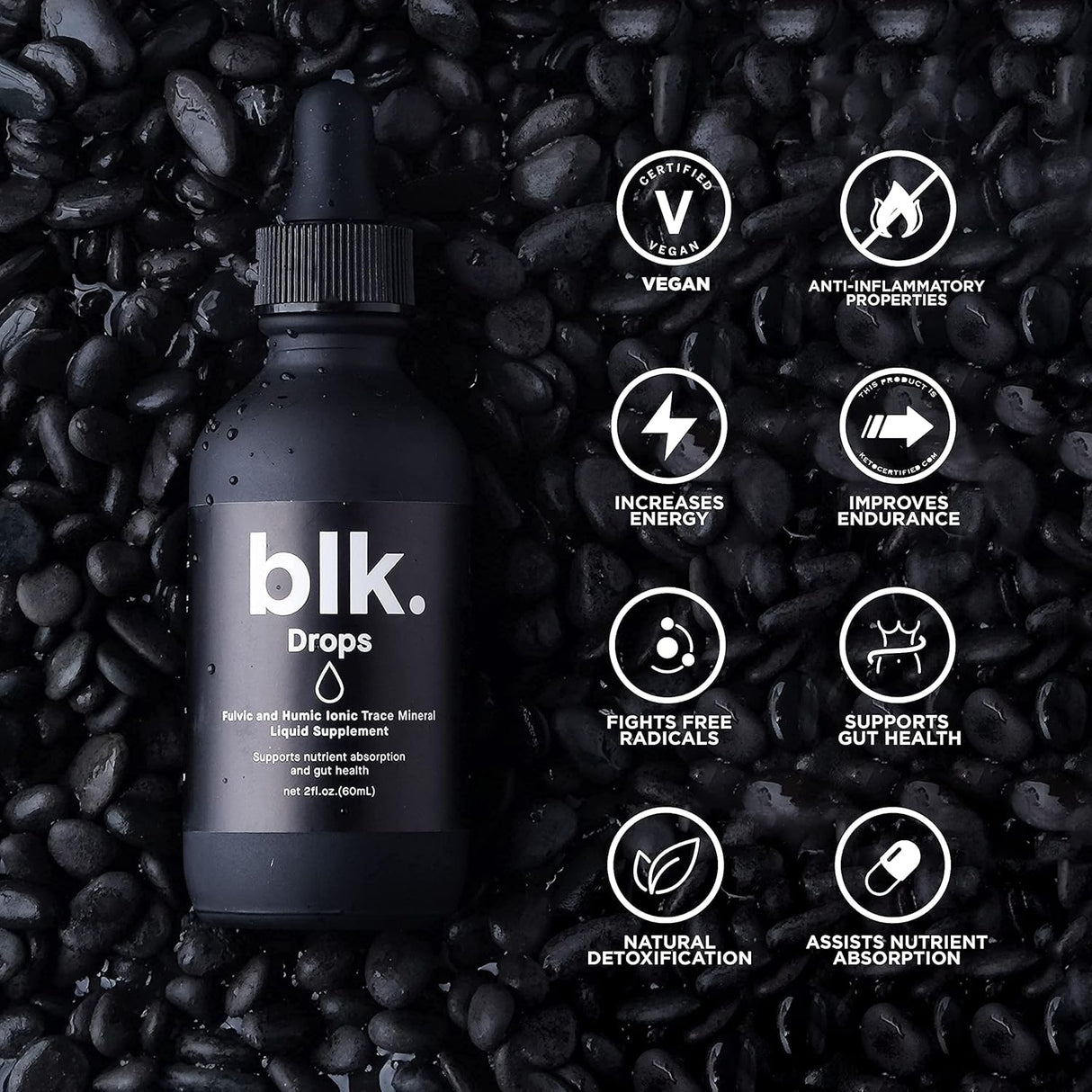 Suplementos Alimenticios traza fúlvicos y húmicos naturales