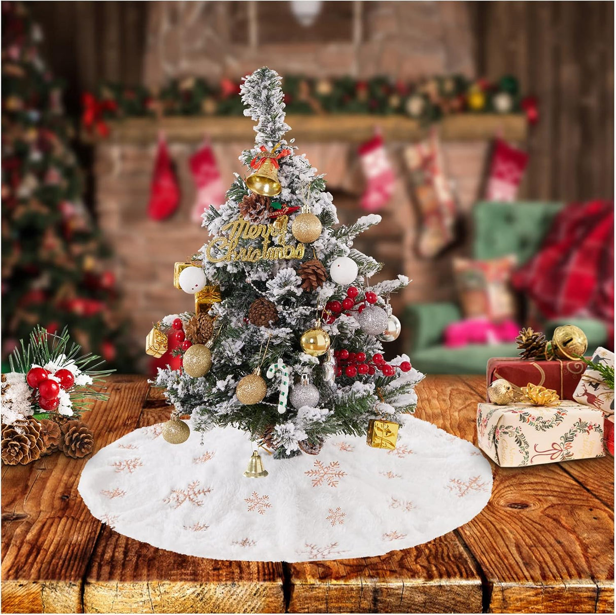 Funda de Árbol de Navidad Mini 24 Marca: No Disponible, Suave